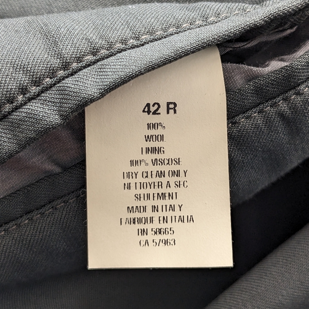 1901 • Extra Trim Fit Olive Blazer - Picture 8 of 8